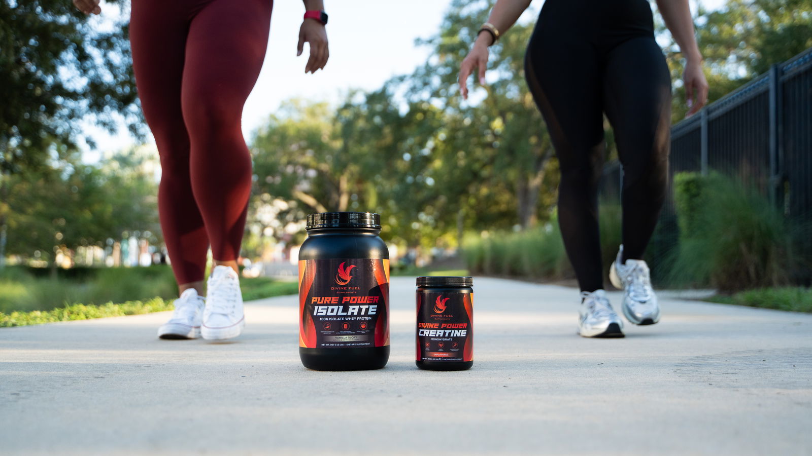 Divine Fuel Supplements Pure Isolate and Creatine Products